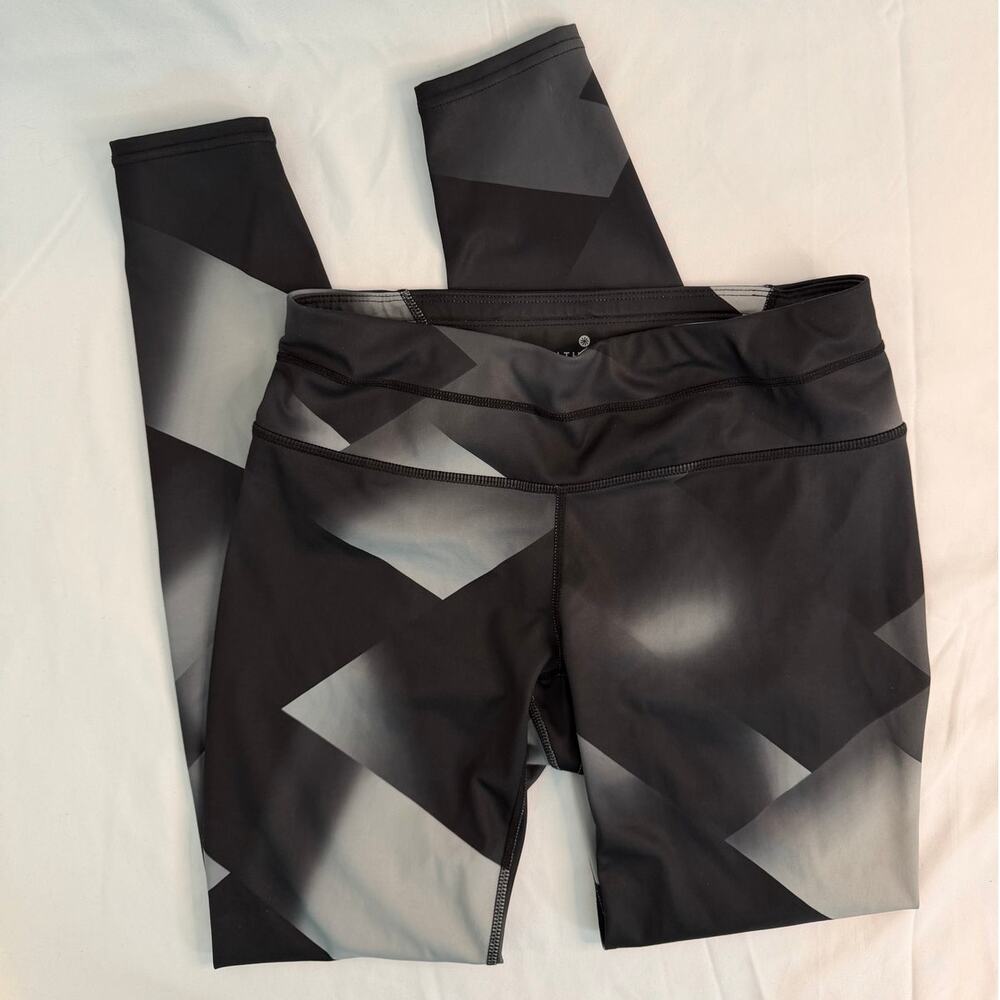 Athleta Sonar Tight Magnetic Black Athletic Compression‎ Leggings Size SMALL